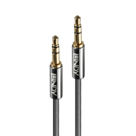 LINDY Câble Audio Jack 3.5mm, Cromo Line, 5m
