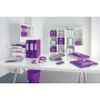 Classeur a levier 180° active pp dos 82mm, wow leitz, violet