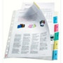 Pochette-intercalaire 6 touches esselte, transparent