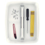 Mybox organiseur avec poignee, format large wow leitz , blanc