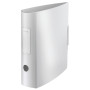 Classeur a levier 180° active pp dos 82 mm style leitz, blanc