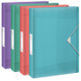 Boite de classement dos de 25mm colour'breeze esselte, assortis