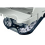 Perforateur de bureau 4 trous 2,5 mm en metal Leitz, Gris