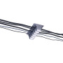 DATAFLEX 34302 GUIDE-CABLES VAGUES ARGENT (lot de 2)