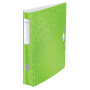 Classeur a levier 180° Active PP dos 65mm, WOW Leitz, Vert