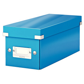 Format cd, leitz click & store wow leitz, bleu