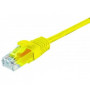 Cordon RJ45 CAT 5e U UTP SNG jaune - 10 m