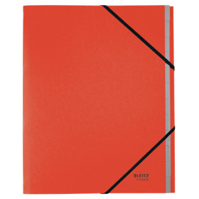 Trieur en carton 12 touches RE CYCLE Leitz, neutre en CO2, Rouge