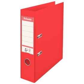 Classeur a levier n°1 power pp a4 d75 vivida esselte, rouge