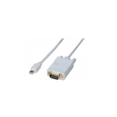 CORDON DISPLAYPORT   MINI DISPLAYPORT 1.2 BLANC - 1M