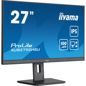 Moniteur 27 iiyama XUB2792HSU-B6 écran plat de PC 68,6 cm (27) 1920 x 1080 pixel