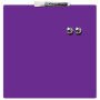 Tableau memo magne 360 x 360 mm violet