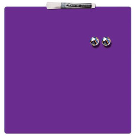 Tableau memo magne 360 x 360 mm violet