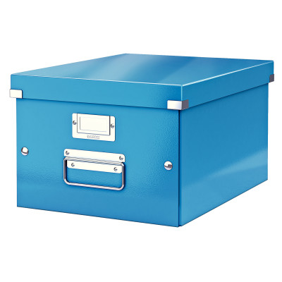 Format medium, leitz click & store wow leitz, bleu