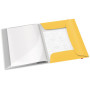 Reliure protege-documents avec pochette additionnelle, PP COSY Leitz, Jaune