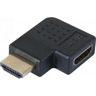 COUPLEUR HDMI M F COUDE  A PLAT (270°) - MODELE B