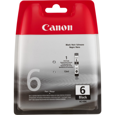 Canon ink 4705a002 bci-6bk black
