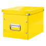 Format cube, format moyen, leitz click & store wow leitz, jaune