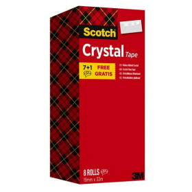 Scotch t 8 ruban cristal 19x33 bp548 bp548
