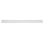 Peignes metalliques  GBC WireBind, A4 Argent, 5mm (x250)