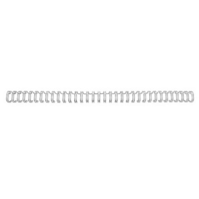 Peignes metalliques  GBC WireBind, A4 Argent, 5mm (x250)