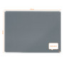 Tableau feutre 1200x900mm premium plus nobo , gris