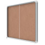 Vitrine d'interieur premium plus nobo liege 27xa4
