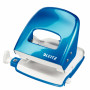 Perforateur de bureau en metal nexxt series wow leitz, bleu