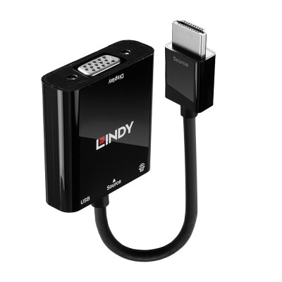 LINDY Convertisseur HDMI vers VGA et audio