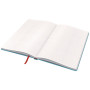 Cahier relie HC format M (A5) COSY Leitz, ligne, Bleu