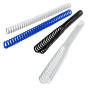 Peigne A4 16mm CLICKBIND GBC, Lot de 50, Givre