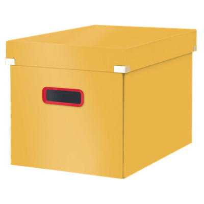 Boite de rangement Cube L Click & Store COSY Leitz, Jaune