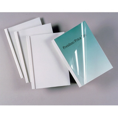 Couverture de reliure thermique  GBC Standard, A4 Blanc, 1,5mm (x100)