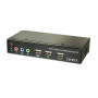 LINDY Extender KVM Cat.6 DVI-D Single Link, USB & Audio, 50m