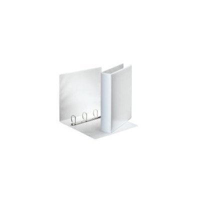 Classeur 4 anneaux personnalisable a4 40mm essentials esselte, blanc