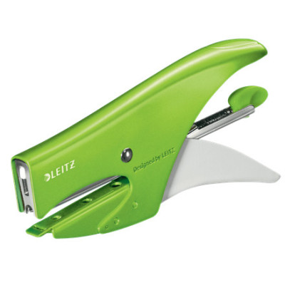 Pince-agrafeuse metal WOW Leitz , blister, Vert