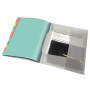 Trieur 12 touches esselte, colour'breeze esselte, multicolore