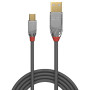 LINDY Câble USB 2.0 Type A vers Mini-B, Cromo Line, 0.5m