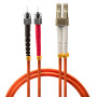 LINDY Fibre optique Duplex LC   ST 1m