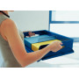 Corbeille a courrier a3 jumbo sorty leitz, noir