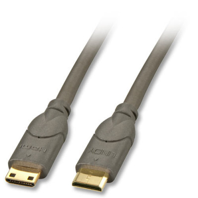 LINDY Câble mini-HDMI® 2m, compatible HDMI 2.0 Ultra HD, Premium, type C C
