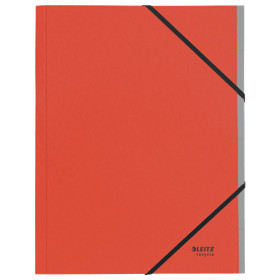 Trieur en carton 6 touches RE CYCLE Leitz, neutre en CO2, Rouge