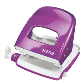 Perforateur de bureau en metal nexxt series wow leitz, violet