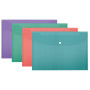 Trousse PP A4 COLOUR'BREEZE Esselte, Lot de 4, Assortis