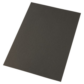 Couverture thermique A3 LeatherGrain GBC, Noir