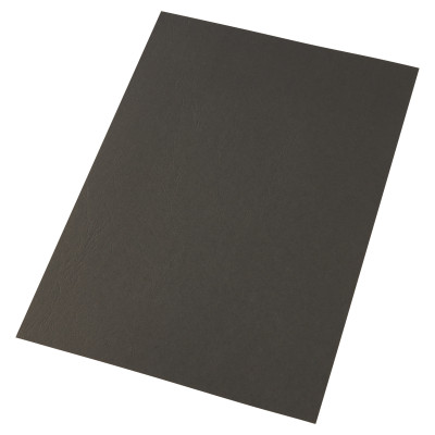 Couverture thermique A3 LeatherGrain GBC, Noir