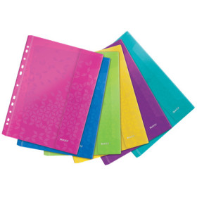 Pochette perforee WOW Leitz , Assortis
