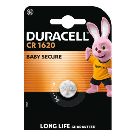 Duracell Batterie Lithium Knopfzelle CR1620 3V Blister (1-Pack) 030367