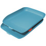 Corbeille a courrier COSY Leitz, Bleu, Lot de 2