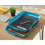 Corbeille a courrier COSY Leitz, Bleu, Lot de 2